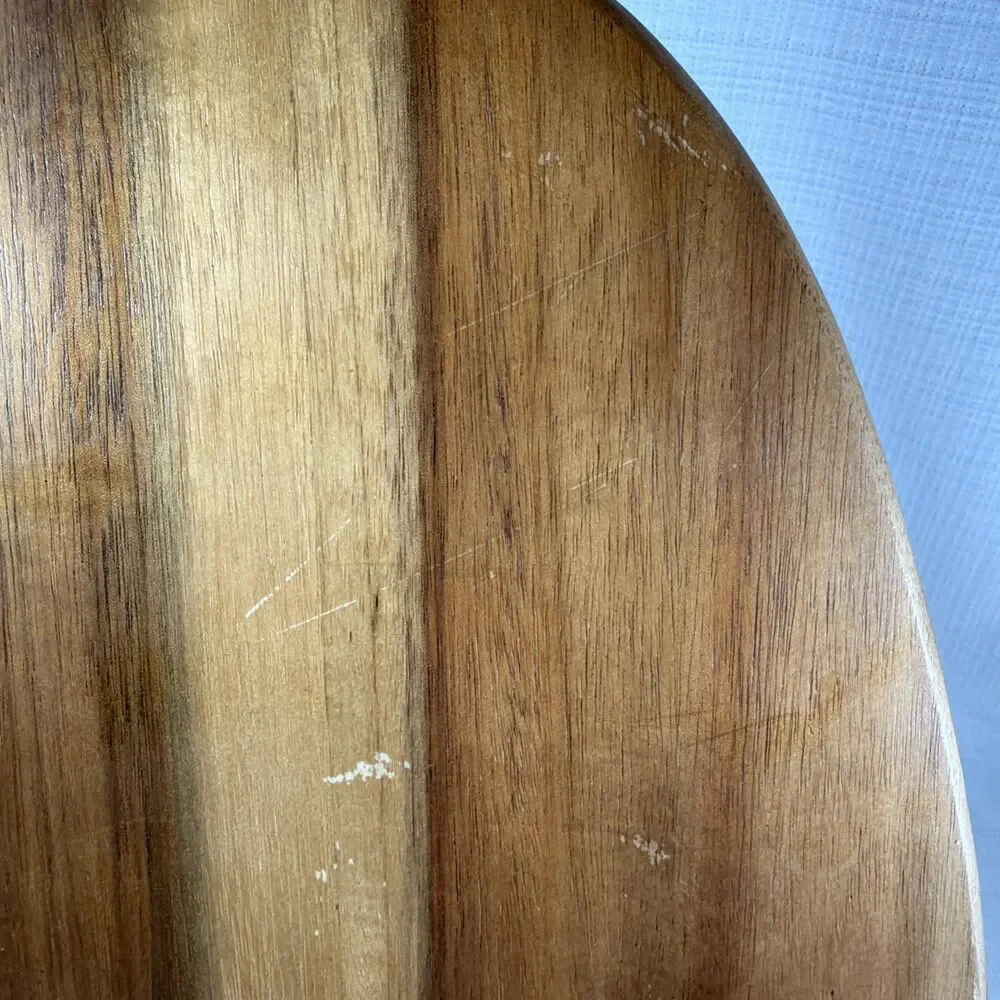 Natural Elements Acacia Wood Deer Stag Cutting Board Charcuterie Platter 9x15
